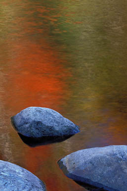 Fall Reflections, Maine : Views of the Land : Evelyn Jacob Photography