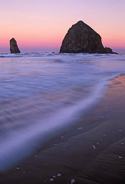 Surf and Sea Stacks, Oregon : Views of the Land : Evelyn Jacob Photography